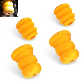 Wayejzq3333ye-4pc Titwaye 4 Pcs Rear Bump Stops Arm Bumper Shock Absorbing Blocks Two Control Ax