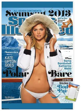 Ebpod6055pm Trends International Sports Illustrated Swimsuit Edition - Kate Upton Cover