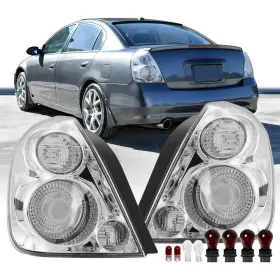 Ds524-u00dl Usr Unique Style Racing Ds524-u00dl/r 02-06 L31 Tail Light Rear Lamps Set Left Right Pair - Compa