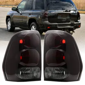Gm236-u0rs2-tw291 Usr Unique Style Racing 02-09 Trailblazer Tail Light - Pair Of Lamps Left Right Compatible Wi