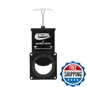 Valterra B000bgk22e Valterra-t1003vpm Bladex 3-inch Waste Valve Body Metal Handle Mess-free