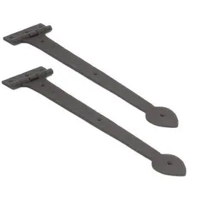 Van Dykes Restorers 097667054811 Spade Strap Hinge Oil Blackened 18 Inch