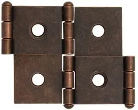 Van Dykes Restorers 848096007363 Classic Steel Room Divider Panel Hinge 3/4 Inch Bronze