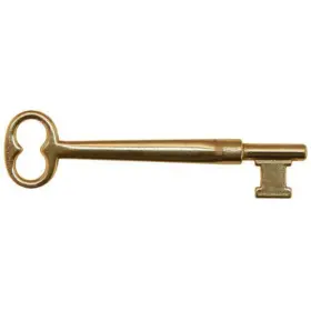 8730-pb Van Dykes Restorers Classic Functional Skeleton Key For House Door Locks 1