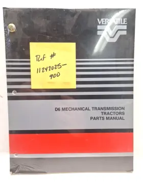11242025-900 Versatile New Parts Manual For D6 Mechanical Trans Tractors Ref#