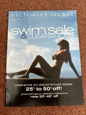 Clearance-1999-london Victorias Secret Secret-swim Sale And Clearance-1999 London Issue