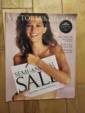 Mh104 Victorias Secret 2002 Vol. 1 Spring Semi-annual Sale Victoria S Catalog Cp62 Lot 2