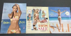 Misc-7131 Victorias Secret 2014 Lot Of 3 Victoria S Catalogs Swimwear Summer
