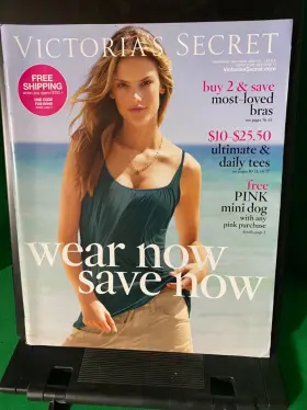 Vol.1 Victorias Secret Secret- Wear Now - Save Now. 2009 -alessandra Ambrosio Cover