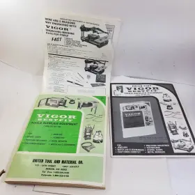 Bk-130 Vigor Bestfit Tool Equipment Catalog - Price List Inserts Etc