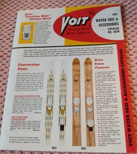261w Voit 1961 Sporting Catalog - Water Skis