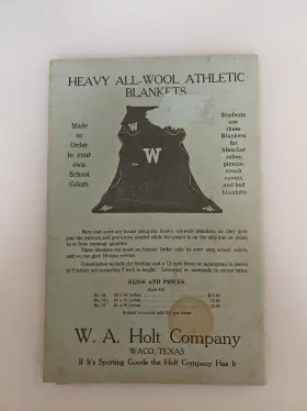 101y W.a. Holt 1922 W. A. Company 1923 Sporting Goods Catalog Waco Texas Antique Book #2