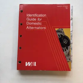 87-403-96 Wai Wetherill Associates Inc. Identification Guide Domestic Alternators Catalog