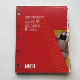 87-404-96 Wai Wetherill Associates Inc. Identification Guide For Domestic Staters Catalog