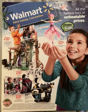32pages Walmart R50-733 2013 Christmas Ad Match Toy Catalog Nov. 1 - Dec. 24