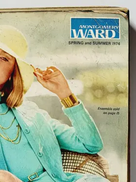 Sx-70 Wards Montgomery Ward Catalog 1974 Spring Summer Clothing Bedding Camera #2
