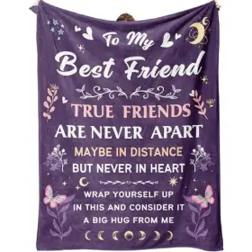 Lhy0026 Weiling Best Friend Blanket Gifts Friendship For Purple #2
