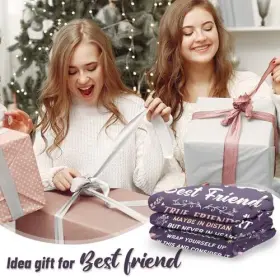 Lhy0026 Weiling Best Friend Blanket Gifts Friendship For Purple #3