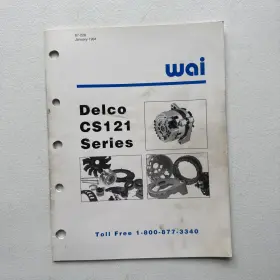 Cs121 Wetherill Associates Inc. Wai 1994 Delco Series Catalog