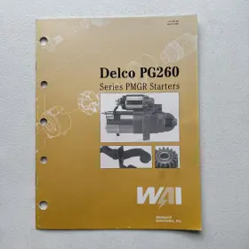 Pg260 Wetherill Associates Inc. Wai 1996 Delco Series Pmgr Starters Catalog