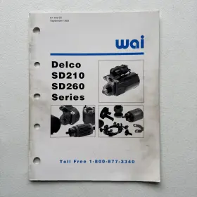 Sd210 Wetherill Associates Inc. Sd260 Wai 1993 Delco Series Catalog