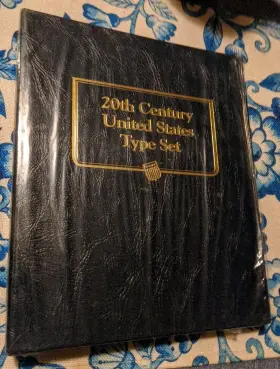 9139 Whitman 4pgs Classic 20th Century United States Type Set #9139