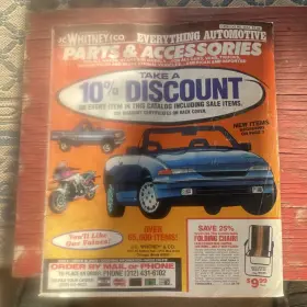554j-1996 Whitney 554j Illustrated Automotive Parts And Accessories Catalog Booklet