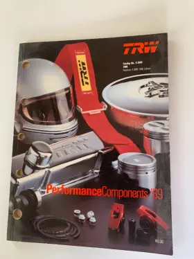 X-3009 Trw 1989 Performance Components Catalog