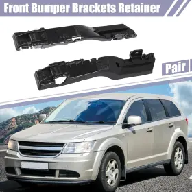 A21111600ux0397 X Autohaux 1 Pair Front Bumper Bracket Support Left And Right Side For Dodge #2