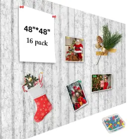 B0fmycdt8f Yunihome 16 Pack Large Cork Boards 48x48 Felt Wall Tiles For Home Office School