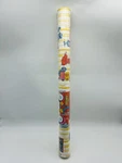 Vintage Borden Wall-tex Sesame Street 72 Sqft Wallpaper Roll 2.25 10.66 Yd. Fixed Price $42.00.