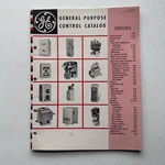 Vintage General Electric 1955 Purpose Control Catalog. Fixed Price $14.24.