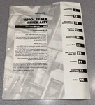Vintage Amway Wholesale Price List, Continental Usa March 1995 SA-13. Fixed Price $19.99.