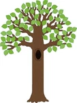 Teacher Created Resources - TCR5435 Big Tree With Polka Dot Leaves Bulletin. Fixed Price $40.00.