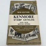 Kenmore Stamp Catalog 1975-1976 Philatelist Supply Winter-springephemera. Fixed Price $14.24.
