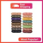 79STYLE 30PCS Plastic Spiral Hair Ties - No Crease Coil Scrunchies For Thin,. Fixed Price $14.20.