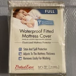 Protectease Full 54 X 75 Waterproof Fitted Mattress Cover. Fixed Price $13.95.