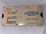 Sylvania Theater, Television, And Photographic Lamp Rule Vintage 1960. Fixed Price $7.65.