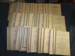 1880-1899 Globe Journal Geographique-bulletin & Memoires Lot Of 50 Wr 688B. Fixed Price $45.00.