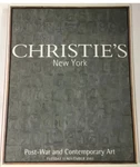 Christies Post War And Contemporary Art Evening Sale Catalog November 2003. Fixed Price $20.00.