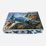 Academy 1/48 F8F-1/2 Bearcat French Air Force Model Kit 12201 Nib. Fixed Price $40.00.