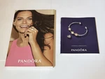 Pandora 2017-2017 Bracelets Charms 1-LG/FRENCH 1-MINI/ENGLISH Version Books. Fixed Price $7.00.