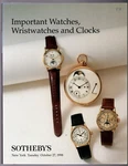 Watches Clocks Sotheby's 1998 Cartier Patek Rolex Audemars Piguet Coultre Iwc. Fixed Price $19.99.