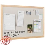 Acovy Natural 24" X 36" Bulletin Board. Fixed Price $98.99.