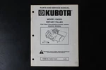 Kubota G4000 Rotary Tiller Parts Service Manual G3200 G4200 G5200H 70000-70235. Fixed Price $29.99.