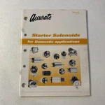 Ace Electric Accurate 1996 Starter Solenoids Domestic Applications 740-51126. Fixed Price $9.89.