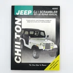 Jeep Cj Scrambler 1971-86 Chilton Repair Manual #40202. Fixed Price $18.95.