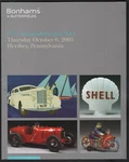 Bonhams Auction Catalog 2005 Fine Automobilia And Toys Hershey Pa 13242. Fixed Price $11.00.