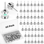 Goolada 60 Sets Magnetic Push Pins, Silver Tacks, Flat Thumbtacks For. Fixed Price $48.85.