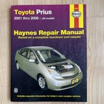 Toyota Prius 2001-2008 Haynes Repair Manual 92081. Fixed Price $24.99.